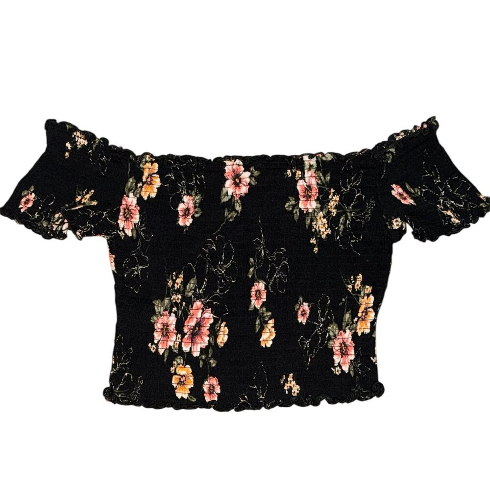 OFF THE SHOULDER CROP TOP - Picture 3 of 3